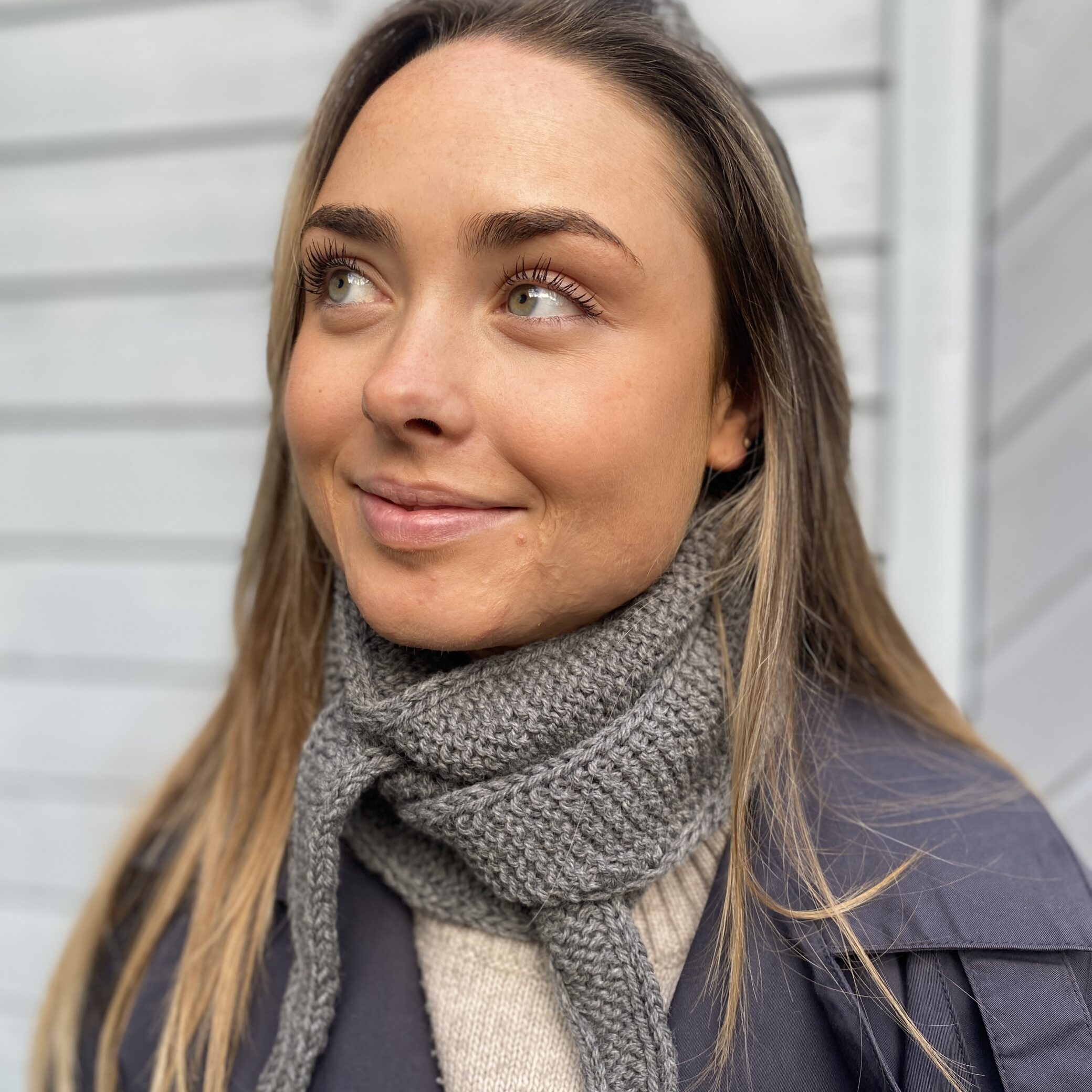 Sophie Scarf Grå