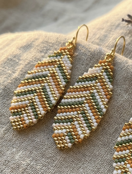 #1140 Blade Flaske/creme/karry/sartrosa/guld