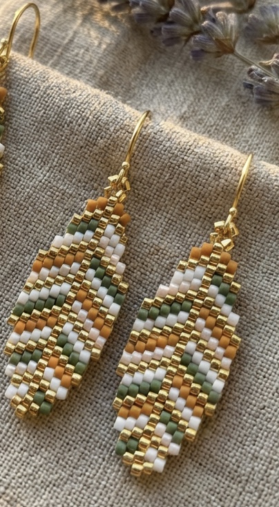 #1141 Blade Flaske/creme/karry/sartrosa/guld