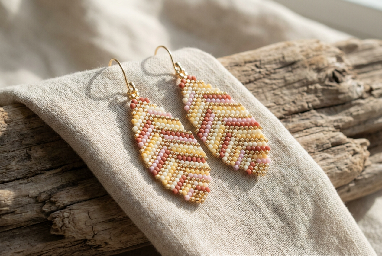 #1143 Blade Creme/lysgule/Banan/lysrosa/guld